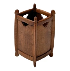 Jac. van den Bosch Art Deco Amsterdamse School Litter Basket 't Binnenhuis